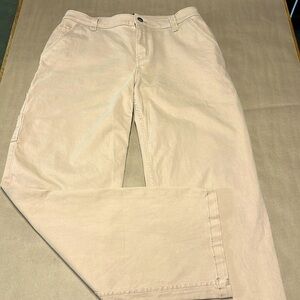Hollister Tan High Rise Utility Dad Pants Size 9